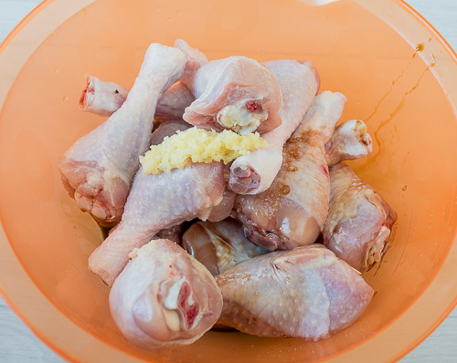Куриные ножки в соево-бальзамическом маринаде