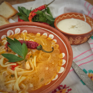 Фото - Молдавский суп зама