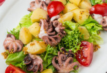 Фото - Средиземноморский салат с осьминогами
