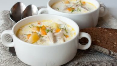 Фото - Густой куриный суп со сливками