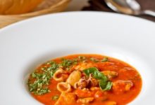 Фото - Томатный суп с ассорти из морепродуктов